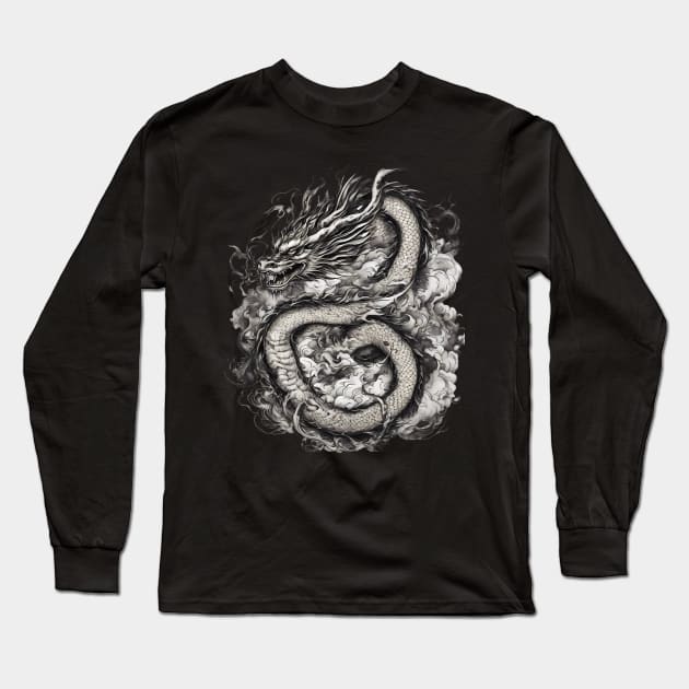 Mythical Creature Long Sleeve T-Shirt by animegirlnft